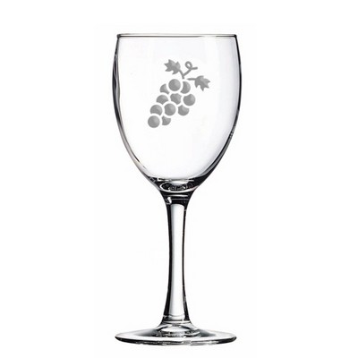6.5 oz Wine Glass (Deep Etch)