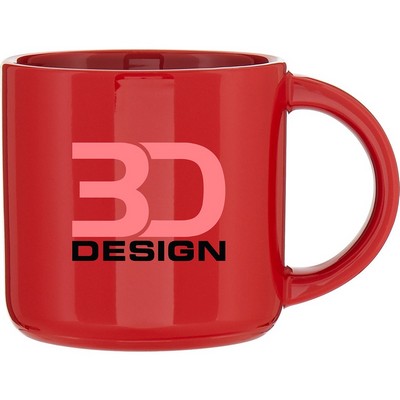 14 oz Minolo - Classics Ceramic Mug (Cardinal)