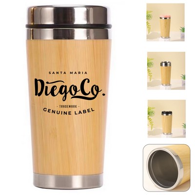 14 oz Stainless Steel Double Walled Travel Tumbler