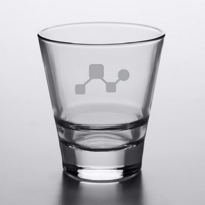 Laser Engraved Libbey® 15869 Endeavor 8 oz. Stackable Rocks / Old Fashioned Glass