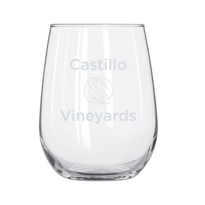 Libbey Vina Stemless White Wine Glass, set of 4