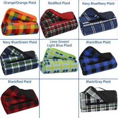 Water-Resistant Roll-Up Beach/Picnic Blanket