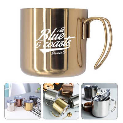 14oz Camping Stainless Steel Coffee Mug