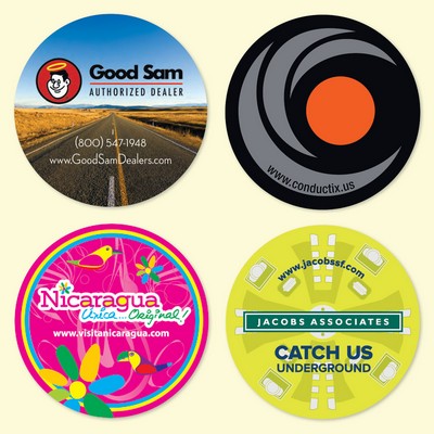 Vynex® Heavy Duty 3.6"Round x1/16" Drink Coaster