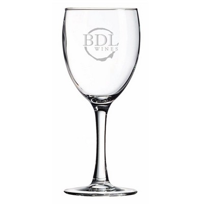 10 oz Wine Glass (Deep Etch)