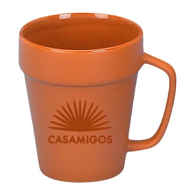 14oz. Flower Pot Mug