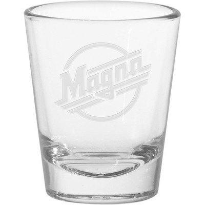 1.75 Oz. Tapered Shot Glass - Etched