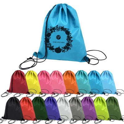 Non-woven Tundra Drawstring Bag (14" W x 17" H)