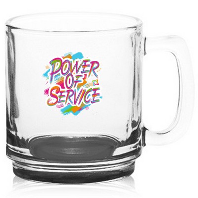 9 oz. Glass Coffee Mugs