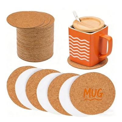 Cork Coaster Round