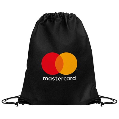 Eco-Friendly 80GSM Non-Woven Drawstring Backpack