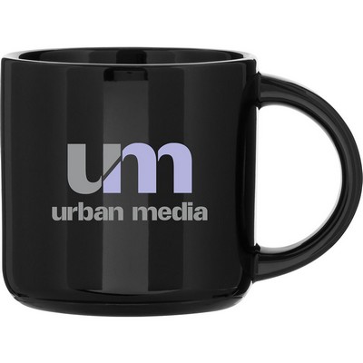 14 oz Minolo - Classics Ceramic Mug (Black)