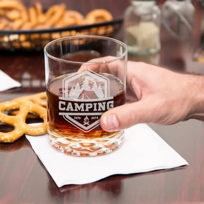 12.25 Oz. Personalized Engraved Nob Hill Whiskey Glass