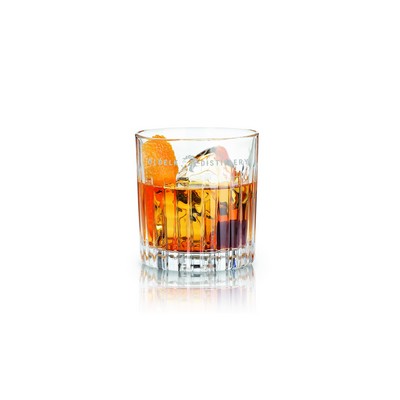 Viski® Reserve Milo Crystal Rocks Glass, set of 4