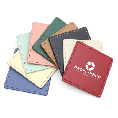 Square PU Leather Coaster