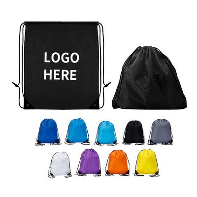 210D Polyester Cinch Drawstring Bag